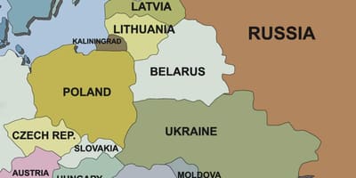 Harta de harta Estonia țările din jur